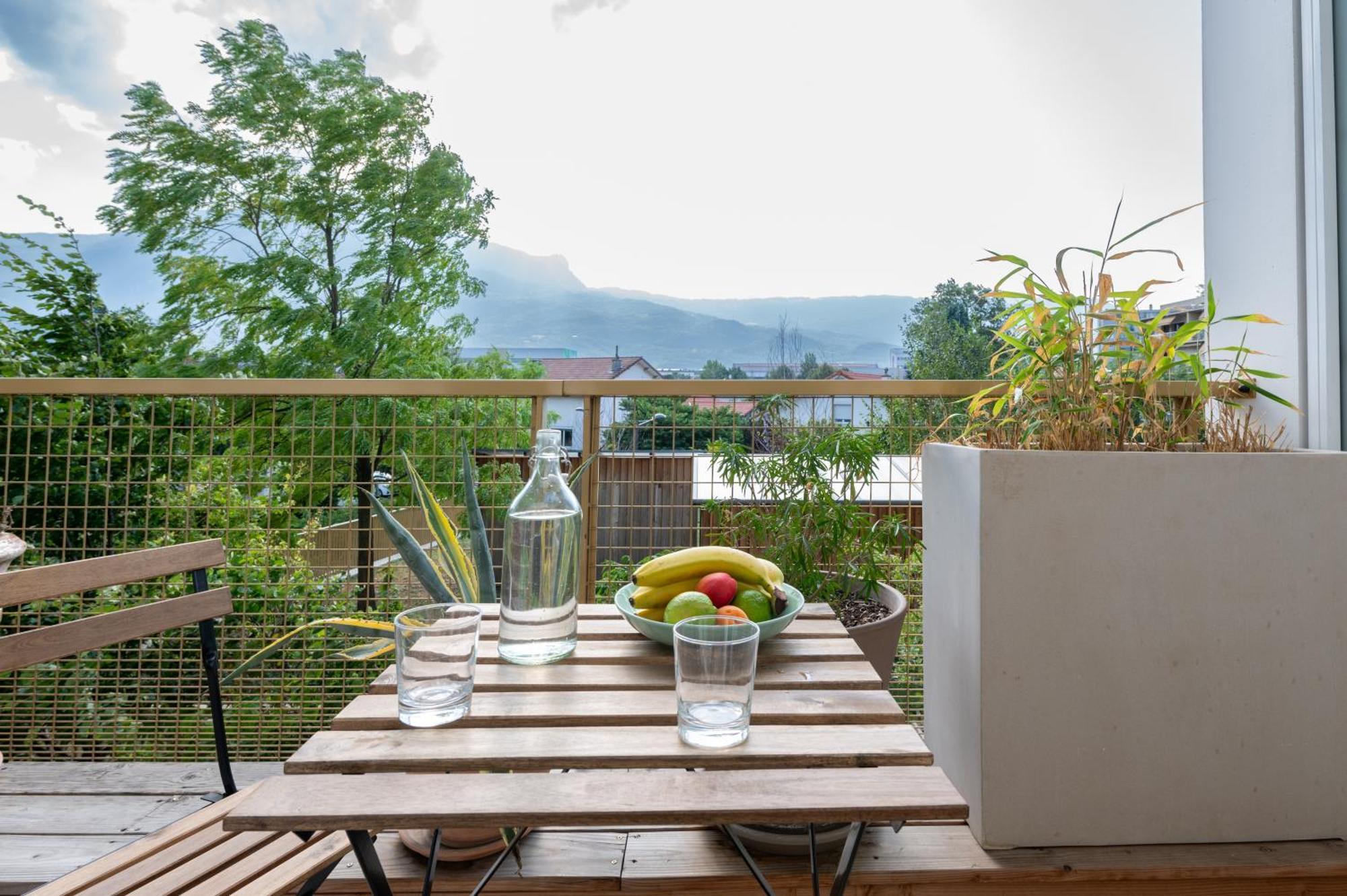 Calme Et Verdure: Vue Montagne - Terrasse - Wifi Grenoble Buitenkant foto